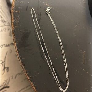 Elegant Sterling Silver Stamped 925 Necklace